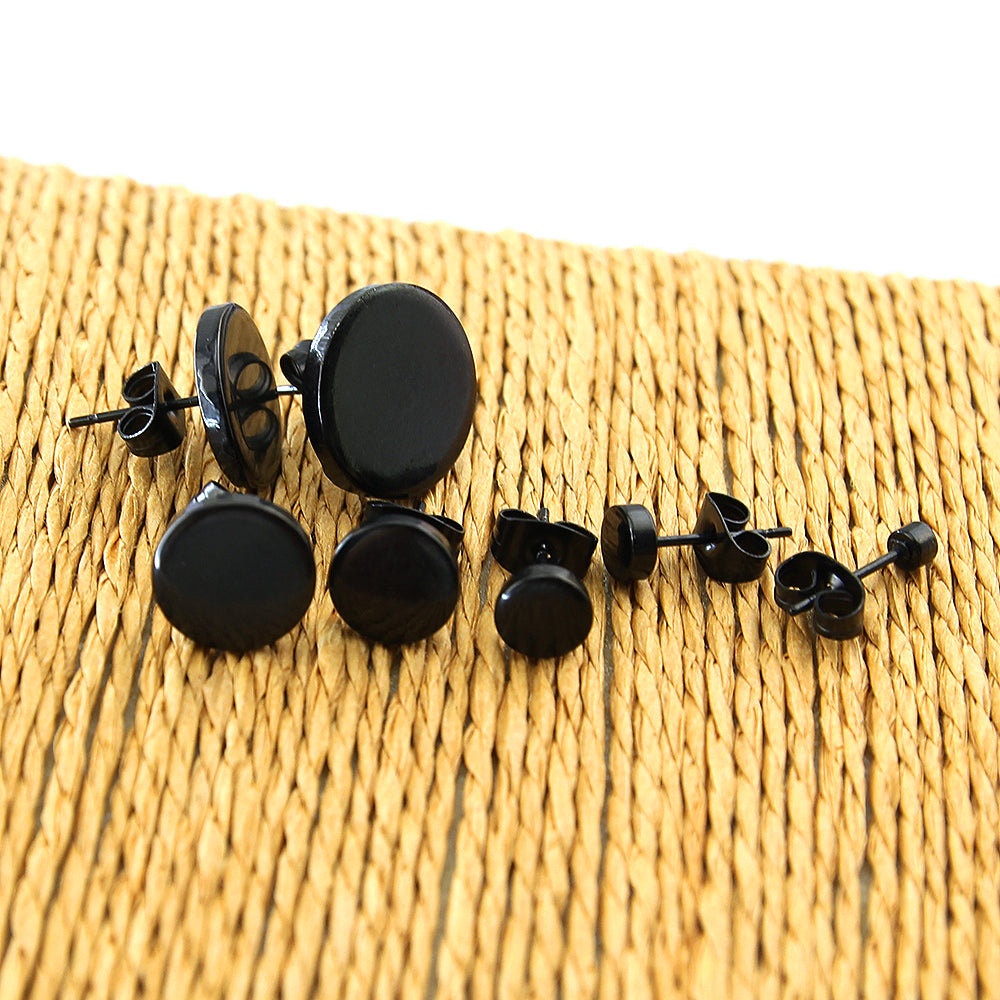 Round Shape Studs Earrings