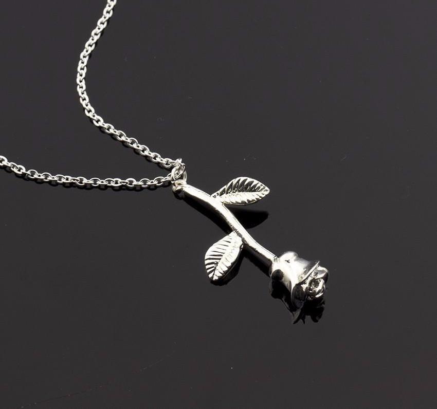 Rose Flower Charming Necklace