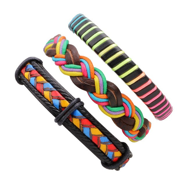 Punk Braided Men's Bracelets
