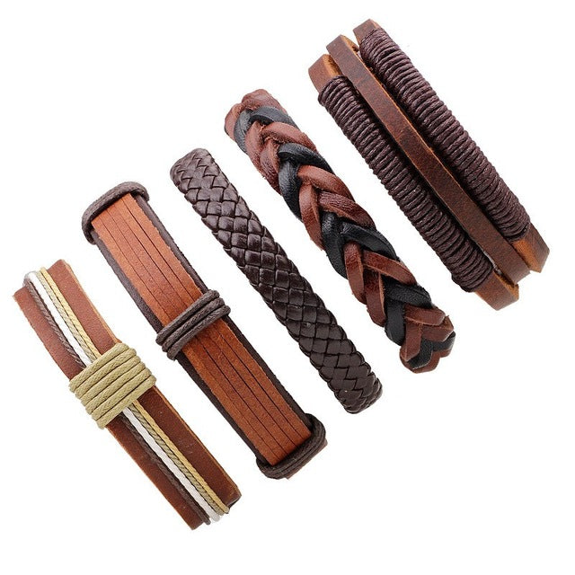 Punk Braided Men's Bracelets