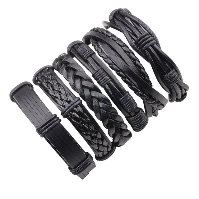 Punk Braided Men's Bracelets