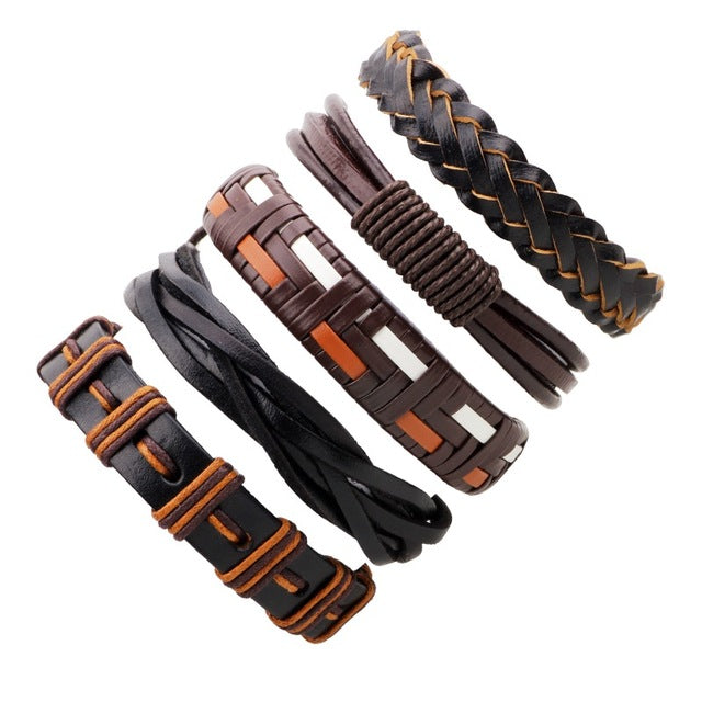 Punk Braided Men's Bracelets
