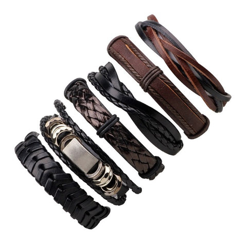 Punk Braided Men's Bracelets